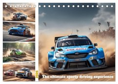Cover The ultimate sporty driving experience (Desk Calendar 2026 DIN A5 landscape), CALVENDO 12 Month DeskCalendar