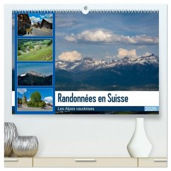 Randonnées en Suisse Les Alpes vaudoises (Calendrier mural 2026 DIN A2 vertical) calendrier de bureau