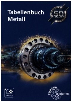 Cover Tabellenbuch Metall ohne Formelsammlung