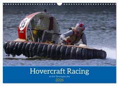 Hovercraft Racing on the Thuringian Sea (Wall Calendar 2026 DIN A3 landscape), CALVENDO 12 Month Wall Calendar