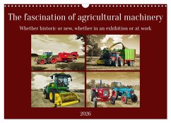 Cover The fascination of agricultural machinery (Wall Calendar 2026 DIN A3 landscape), CALVENDO 12 Month Wall Calendar