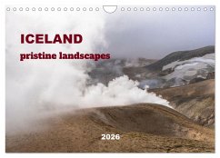 Cover ICELAND pristine landscapes (Wall Calendar 2026 DIN A4 landscape), CALVENDO 12 Month Wall Calendar