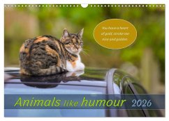 Animals like humour (Wall Calendar 2026 DIN A3 landscape), CALVENDO 12 Month Wall Calendar