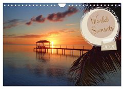 World sunsets (Wall Calendar 2026 DIN A4 landscape), CALVENDO 12 Month Wall Calendar