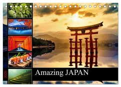 Amazing JAPAN (Desk Calendar 2026 DIN A5 landscape), CALVENDO 12 Month DeskCalendar