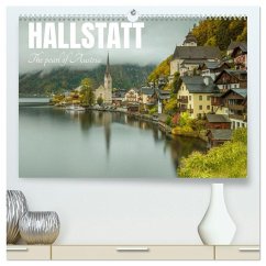 Hallstatt The pearl of Austria (High Quality Premium Wall Calendar 2026 DIN A2 landscape),CALVENDO 12 Month Wall Calendar