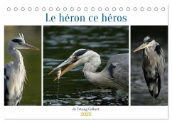 Cover Le héron ce héros de l'étang Colbert (Calendrier de bureau 2026 DIN A5 vertical), CALVENDO calendrier mensuel