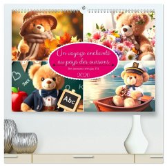 Un voyage enchanté au pays des oursons -Des oursons créés par l'IA (Calendrier mural 2026 DIN A2 vertical) calendrier de bureau Un voyage enchanté au pays des oursons -Des oursons créés par l'IA (Calendrier mural 2026 DIN A2 vertical) calendrier de bureau