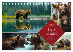 Bears Kingdom (Desk Calendar 2026 DIN A5 landscape), CALVENDO 12 Month DeskCalendar