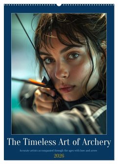 The Timeless Art of Archery (Wall Calendar 2026 DIN A2 portrait), CALVENDO 12 Month Wall Calendar