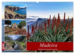 Cover Madeira island of eternal spring (Wall Calendar 2026 DIN A2 landscape), CALVENDO 12 Month Wall Calendar