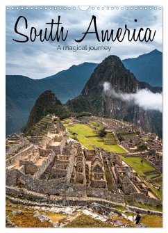 Cover South America - A magical journey (Wall Calendar 2026 DIN A3 portrait), CALVENDO 12 Month Wall Calendar