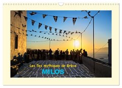 Cover Les îles mythiques de Grèce - MILOS (Calendrier mural 2026 DIN A3 vertical), CALVENDO calendrier mensuel
