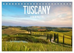Tuscany A color palette (Desk Calendar 2026 DIN A5 landscape), CALVENDO 12 Month DeskCalendar