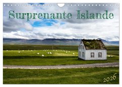 Surprenante Islande (Calendrier mural 2026 DIN A4 vertical), CALVENDO calendrier mensuel