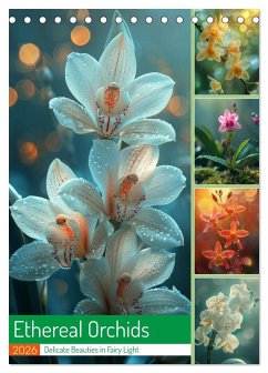 Cover Ethereal Orchids (Desk Calendar 2026 DIN A5 portrait), CALVENDO 12 Month DeskCalendar