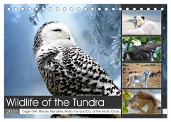 Cover Wildlife of the Tundra (Desk Calendar 2026 DIN A5 landscape), CALVENDO 12 Month DeskCalendar