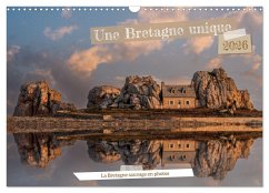 Cover Une Bretagne unique (Calendrier mural 2026 DIN A3 vertical), CALVENDO calendrier mensuel