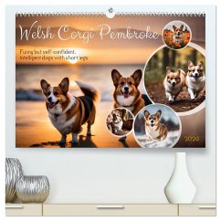 Cover Welsh Corgi Pembroke (High Quality Premium Wall Calendar 2026 DIN A2 landscape),CALVENDO 12 Month Wall Calendar