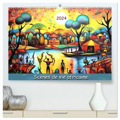 Scènes de vie africaine (Calendrier mural 2026 DIN A2 vertical) calendrier de bureau