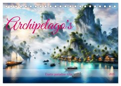 Archipelago's Exotic paradise trip (Desk Calendar 2026 DIN A5 landscape), CALVENDO 12 Month DeskCalendar