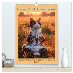 Funny animalistic yoga poses (High Quality Premium Wall Calendar 2026 DIN A2 portrait),CALVENDO 12 Month Wall Calendar Funny animalistic yoga poses (High Quality Premium Wall Calendar 2026 DIN A2 portrait),CALVENDO 12 Month Wall Calendar
