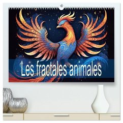 Les fractales animales (Calendrier mural 2026 DIN A2 vertical) calendrier de bureau Les fractales animales (Calendrier mural 2026 DIN A2 vertical) calendrier de bureau