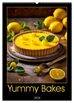 Yummy Bakes (Wall Calendar 2026 DIN A2 portrait), CALVENDO 12 Month Wall Calendar