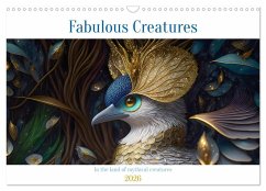Fabulous creatures - In the land of mythical creatures (Wall Calendar 2026 DIN A3 landscape), CALVENDO 12 Month Wall Calendar