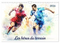 Cover Les héros du terrain (Calendrier mural 2026 DIN A4 vertical), CALVENDO calendrier mensuel