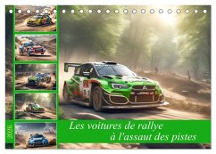 Les voitures de rallye à l'assaut des pistes (Calendrier de bureau 2026 DIN A5 vertical), CALVENDO calendrier mensuel Cover Les voitures de rallye à l'assaut des pistes (Calendrier de bureau 2026 DIN A5 vertical), CALVENDO calendrier mensuel