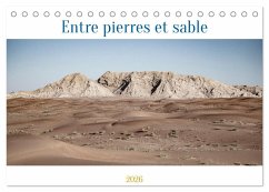 Entre pierres et sable (Calendrier de bureau 2026 DIN A5 vertical), CALVENDO calendrier mensuel
