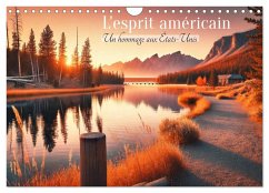 L'esprit américain - Un hommage aux États-Unis. (Calendrier mural 2026 DIN A4 vertical), CALVENDO calendrier mensuel
