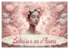 Ladies in a sea of flowers (Wall Calendar 2026 DIN A3 landscape), CALVENDO 12 Month Wall Calendar