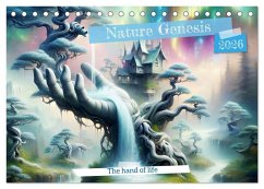 Cover Nature Genesis - The hand of life (Desk Calendar 2026 DIN A5 landscape), CALVENDO 12 Month DeskCalendar