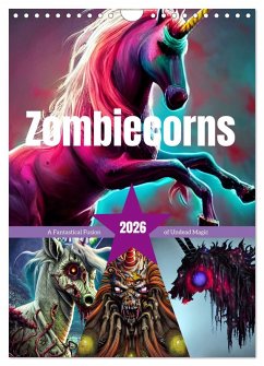 Zombiecorns (Wall Calendar 2026 DIN A4 portrait), CALVENDO 12 Month Wall Calendar Zombiecorns (Wall Calendar 2026 DIN A4 portrait), CALVENDO 12 Month Wall Calendar