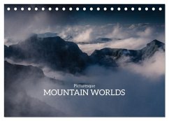 Cover Picturesque Mountain Worlds (Desk Calendar 2026 DIN A5 landscape), CALVENDO 12 Month DeskCalendar
