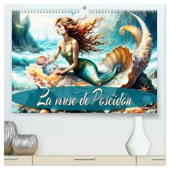 La muse de Poséidon (Calendrier mural 2026 DIN A2 vertical) calendrier de bureau