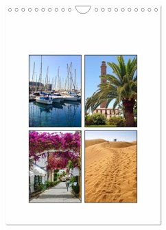 Gran Canaria - Holiday island for sun lovers (Wall Calendar 2026 DIN A4 portrait), CALVENDO 12 Month Wall Calendar