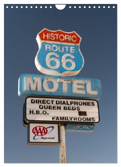 Cover Historic Route 66 Motel (Wall Calendar 2026 DIN A4 portrait), CALVENDO 12 Month Wall Calendar