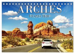 Cover Arches Road Trip (Desk Calendar 2026 DIN A5 landscape), CALVENDO 12 Month DeskCalendar