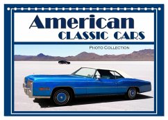 Cover American Classic Cars - Photo collection (Desk Calendar 2026 DIN A5 landscape), CALVENDO 12 Month DeskCalendar