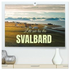 Cover L'été sur les îles Svalbard (Calendrier mural 2026 DIN A2 vertical) calendrier de bureau