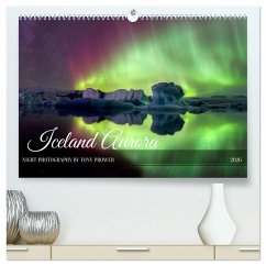 Cover Iceland Aurora - Night Photography by Tony Prower (High Quality Premium Wall Calendar 2026 DIN A2 landscape),CALVENDO 12 Month Wall Calendar