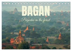 Cover Bagan - Pagodas in the forest (Desk Calendar 2026 DIN A5 landscape), CALVENDO 12 Month DeskCalendar