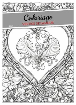 Coloriage (Calendrier mural 2026 DIN A4 horizontal), CALVENDO calendrier mensuel