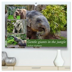 Cover Gentle giants in the jungle (High Quality Premium Wall Calendar 2026 DIN A2 landscape),CALVENDO 12 Month Wall Calendar