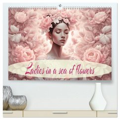 Ladies in a sea of flowers (High Quality Premium Wall Calendar 2026 DIN A2 landscape),CALVENDO 12 Month Wall Calendar Ladies in a sea of flowers (High Quality Premium Wall Calendar 2026 DIN A2 landscape),CALVENDO 12 Month Wall Calendar