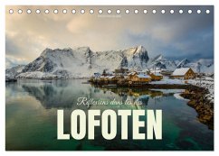 Cover Réflexions dans les îles Lofoten (Calendrier de bureau 2026 DIN A5 vertical), CALVENDO calendrier mensuel