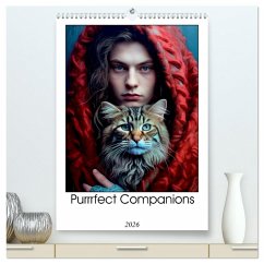 Purrrfect Companions (High Quality Premium Wall Calendar 2026 DIN A2 portrait),CALVENDO 12 Month Wall Calendar Purrrfect Companions (High Quality Premium Wall Calendar 2026 DIN A2 portrait),CALVENDO 12 Month Wall Calendar